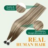 Easyouth Nano Ring Hair Extensions Ombre Nano Bead Hair Extensions