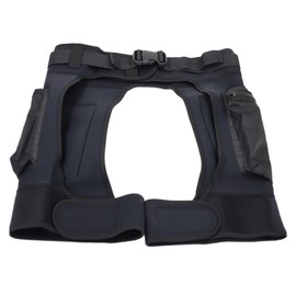 DEMMET Men Women Wetsuit Shorts, Technical Diving Shorts, Diving Stretch Shorts, with Pockets, D Ring, Short Quick Release Buckle, Adjustable Waist Belt