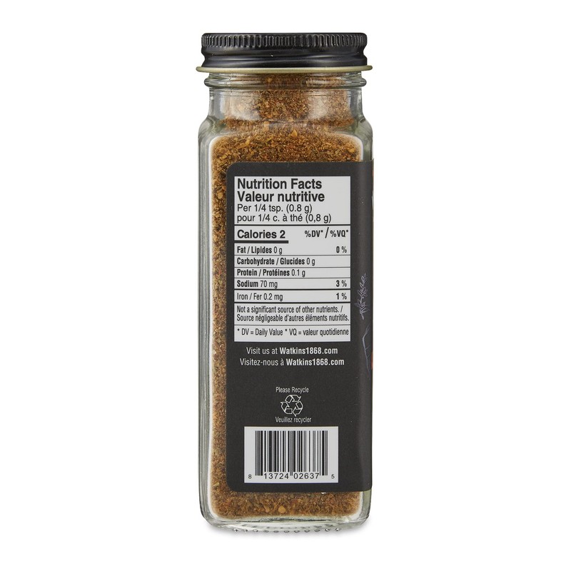 Watkins Gourmet Organic Spice Jar, Cajun Seasoning, Non-GMO, Kosher, 65