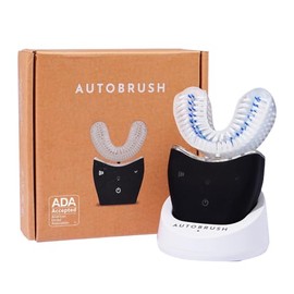 Autobrush Sonic Pro Cepillo de dientes eléctrico – Solo aceptado ADA ADA en forma de U, clínicamente probado hasta 5.1 veces mejor limpieza, 30 segundos boca completa 360 limpia, recargable