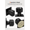 Haidms 4 Pack Black Dummy Door Knob Closet Door Knobs,