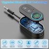 Upgraded Airplane Bluetooth Adapter,SOARFLY Bluetooths Transmitter 3.5mm Aux Jack With