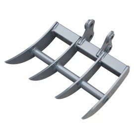 Fit for TYPHON Rake Attachments Tools For 1-1.5Ton Mini Excavators Excavator Small Digger USA