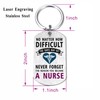 EE&YU Nurse Christmas Keyring Gifts - Nurse Birthday Gifts, Nurse