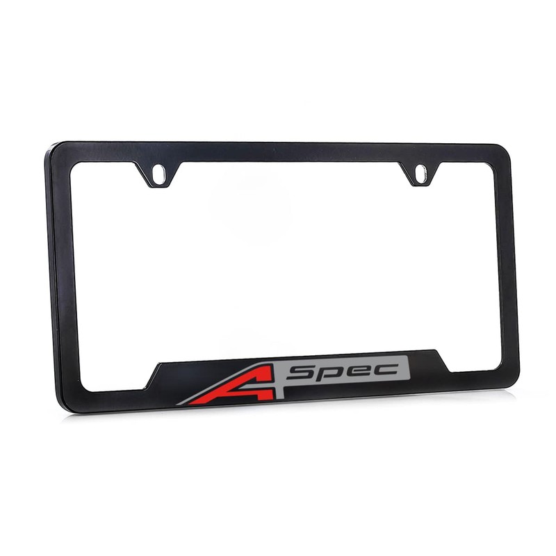 ACURA TLX A-SPEC License Plate Frame - UV Printed ON