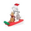Dogs On Sled Christmas Inflatable by Gemmy, 23GM82224