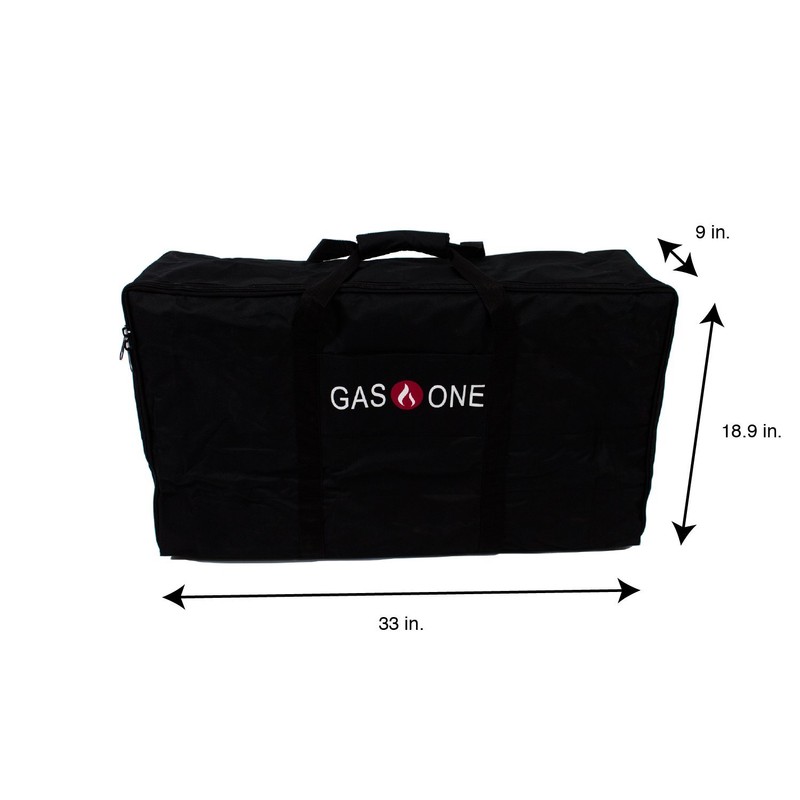 GasOne New Propane Stove Burner Universal Carry Bag for Double