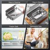 Umigy 8 Pcs Stainless Steel Food Containers Metal Bento Lunch