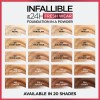 Base De Maquillaje L'oreal Paris Infallible Powder 24h Sand 220