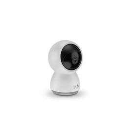 SPC Lares 360 - Intelligent Indoor Surveillance Camera with 360° Head, Person Surveillance, Motion Detection, Night Vision, Bi-Directional Audio and Small Size