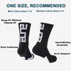 Podinor Elite Basketball Crew Socks for Men and Women, Cushion