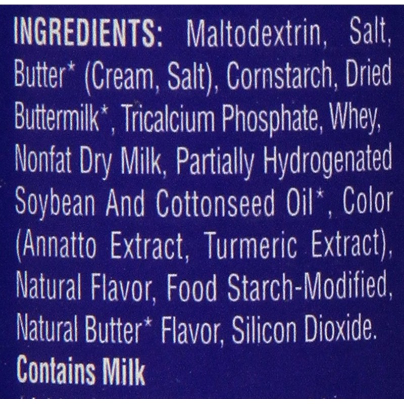 Molly McButter Natural Butter Flavor Sprinkles (Case of 12)
