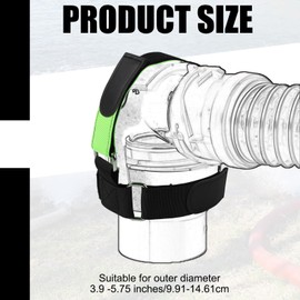 Gosknor RV Hose Fastening Device, Lightweight RV Hose Tightening Device RV Sewer Hose Support Practical Camper Camping Accessories for Preventing Waste Lines from Dislodging When Dumping