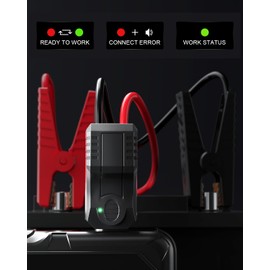 Smart Jumper Starter Clamps, Intelligent Portable Booster Jumper Cables Replacement Alligator Clips for 12V Car Jump Starter