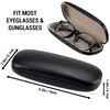 IFAMIO 3 Pack Glasses Case Hard Shell Eye Glass Case