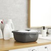 Rotho Daily Basin, Plastic (PP Recycled), Anthracite, 8 L