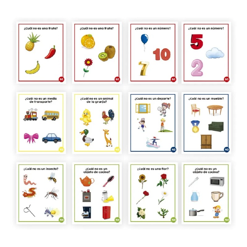 Kit De Tarjetas Para Lenguaje Volumen 3 Di-332