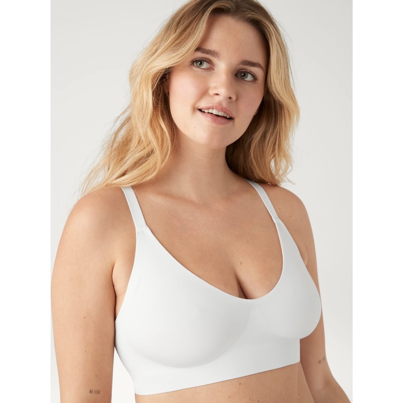 True & Co Sujetador de Tirantes Ajustables con Cuello en
