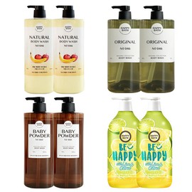 Happy Bath 해피바스 바디워시 900g x2개 /촉촉/순한/바디로션/오리지널 [12.스마일 바디워시 유자라임 900g x2] Happy Bath Body Wash 900g x2 / Moisturizing / Gentle / Body Lotion / Original [12. Smile Body Wash Yuzu Lime 900g x2]