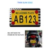 Motorcycle License Plate Frame, Motorcycle Flag Plate Holder Mount
