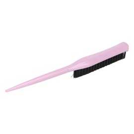 Beard Teasing Brush, Grooming Portable Rat Tail Teasing Hair Brush for Travel (Light Purple)