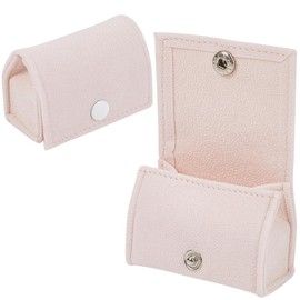 CREATCABIN Engagement Ring Box Ring Cases Mini Jewelry Storage Box with Plush Interior and Exterior Ring Organize Proposal Ring Holder Wedding Marriage Travel for Women Girlfriend Wife 2.56x1.38 Inch