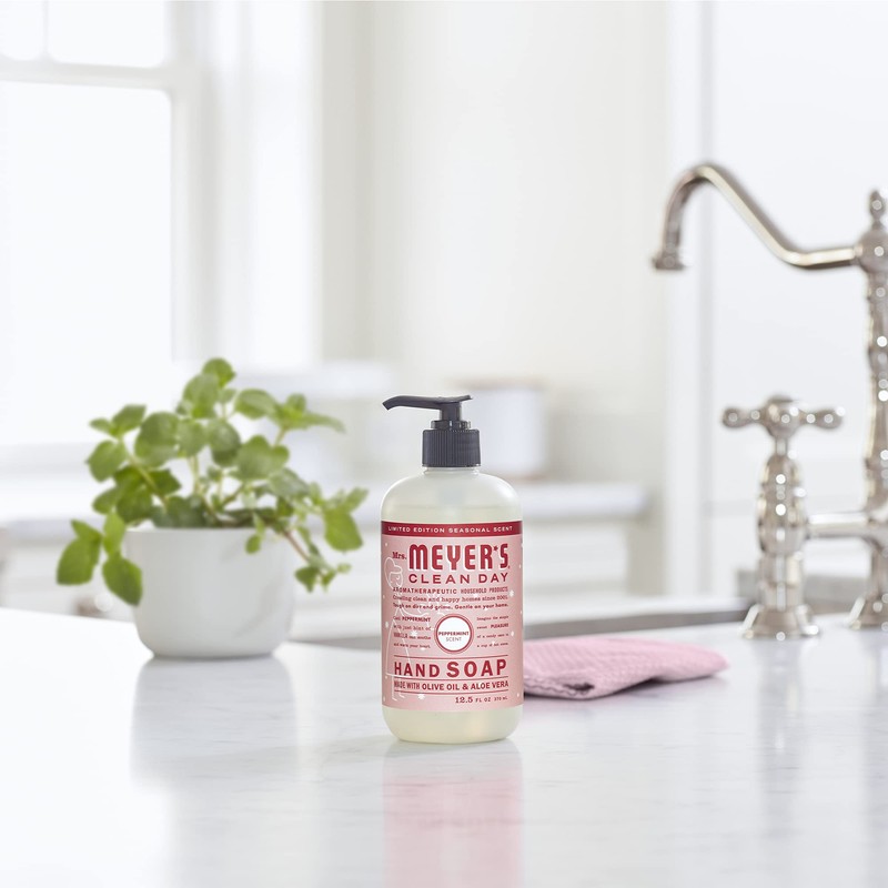 MRS. MEYER'S CLEAN DAY Hand Soap, Made with Essential Oils,