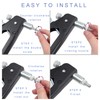JONMON Rivet Gun Tool, Heavy Duty Hand Pop Riveter Blind