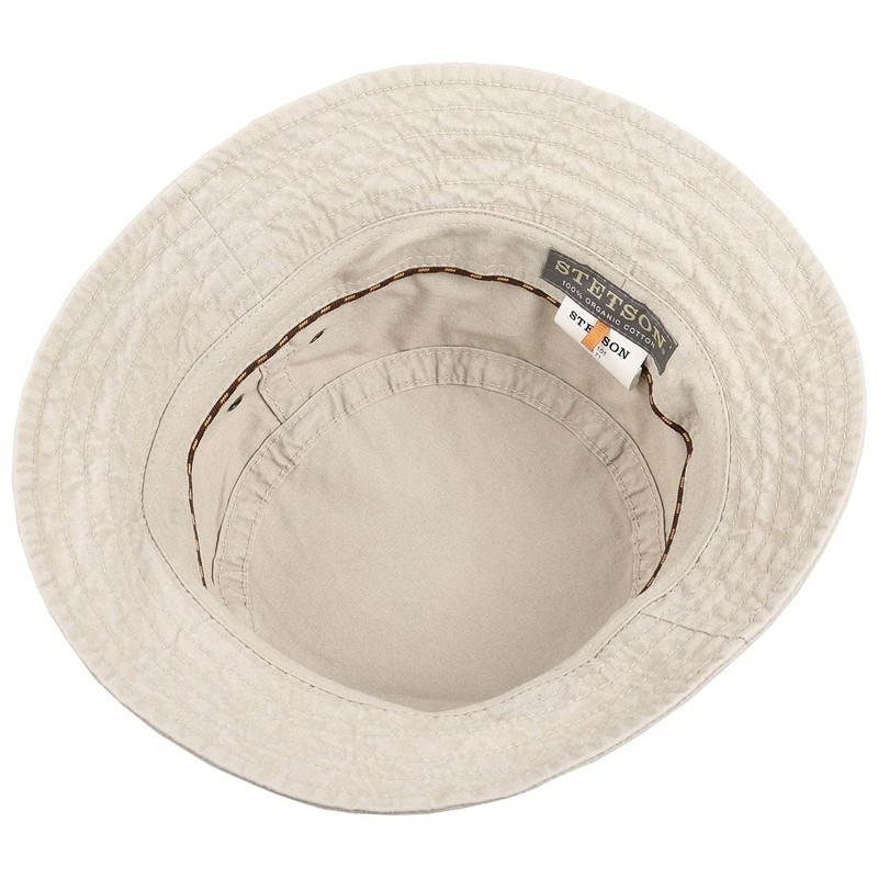 Stetson Women's Bucket Hat - Beige - Beige - Small