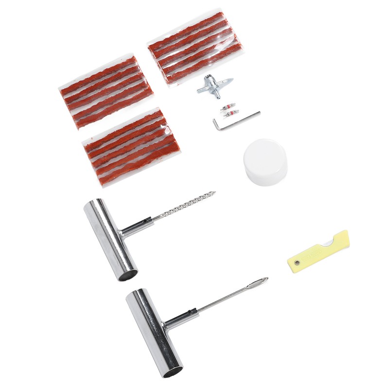 24Pcs Tire Repair Kit Heavy Duty Tire Plug Kit Universal