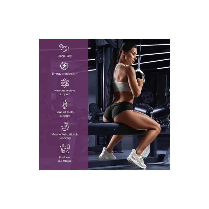 Totaria Complejo De Magnesio 12 En 1 Con 120 Caps