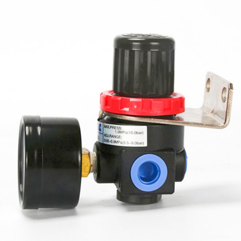Air Compressor Pressure Regulator Airtac AR2000 1/4'' PT with Bracket