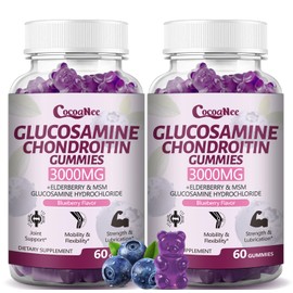 CocoaNee 2 Packs Glucosamine Chondroitin Gummies