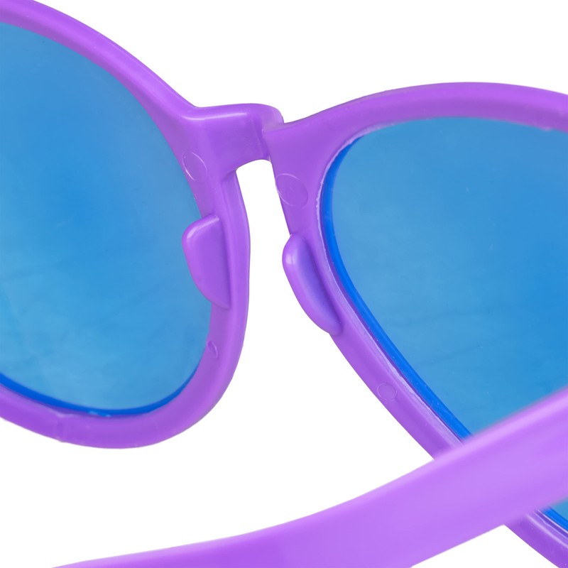 Relaxdays Party Glasses, Blue XXL Party Favour, Fancy Dress Accessories,