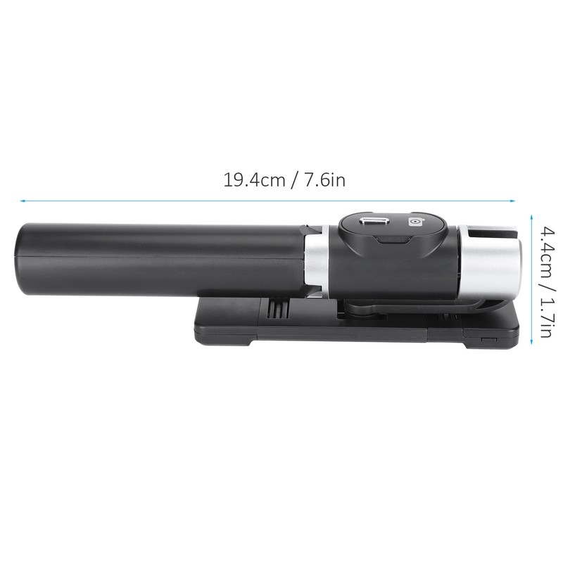 Tripod Selfie Stick with Light Mobile Phone Wireless Bluetooth Foldable