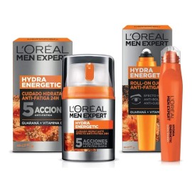 Kit Hydra Energetic Men Expert: Crema + Roll-on Antiojeras