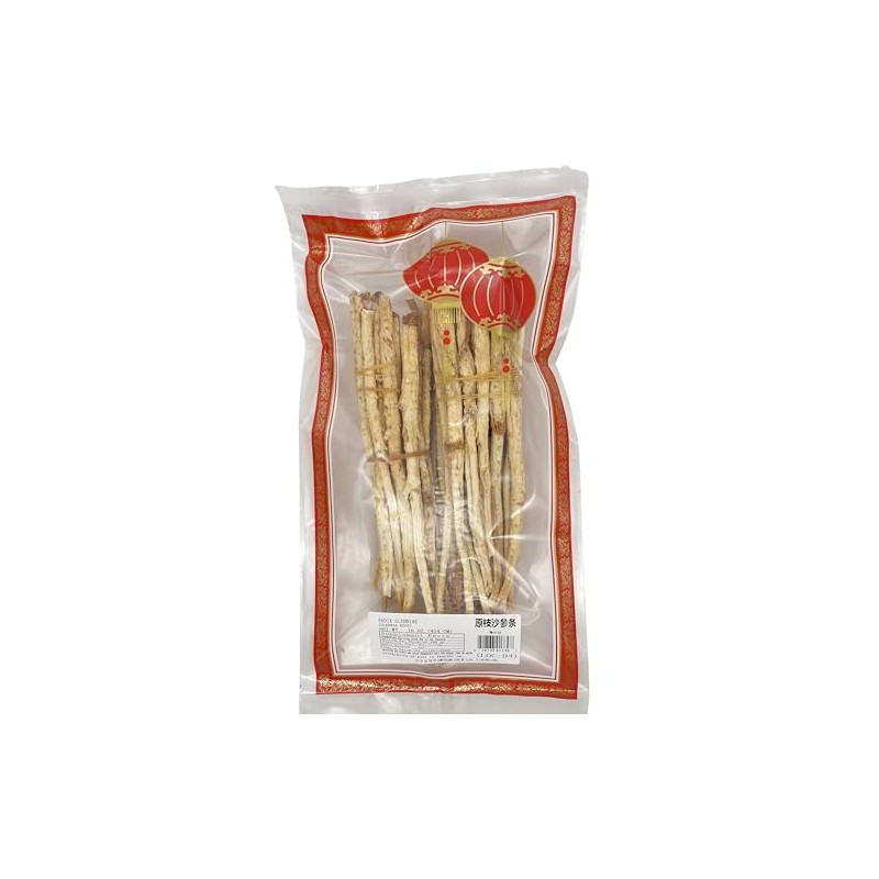 Sweet Post Dried Ladybell Root 16oz, Straight Root Adenophora, Traditional