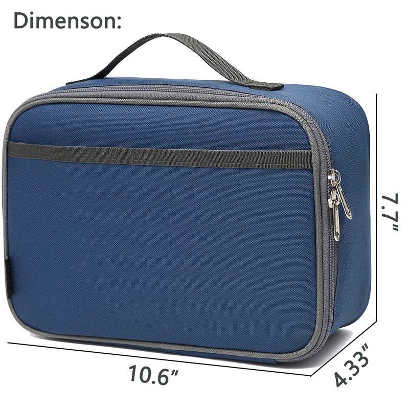 FlowFly Kids Lunch box Insulated Soft Bag Mini Cooler Back