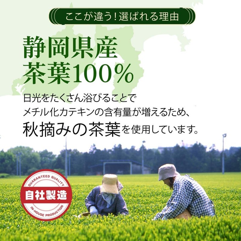 Kayaen Benifuuki Tea Powder 1g Sticks (1g×260 Pack) Shizuoka-Produced Methyl