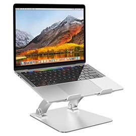 Desire2 Adjustable Laptop Stand for Desk, Multi Angle Laptop Riser Stand and Computer Holder, Compatible with All MacBooks, Air Pro, Dell XPS, HP, Lenovo, Laptops, Notebooks and More, 4 to 17 inch