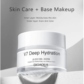 Crema Facial Bioaqua Deep Hydration Crystal Hidratante Todo Tipo Piel