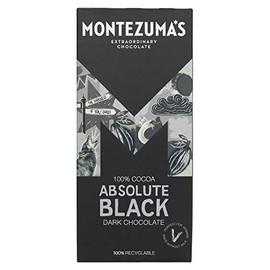 Montezuma'S | Absolute Black 100% Cocoa Bar | 6 X 90G