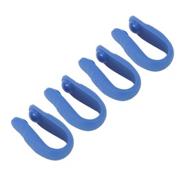 Clip de Alivio de Migraña 4 Piezas Clip de Punto de Mano de Acupresión para Reducir el Estrés Uso para Uso en la Oficina (Azul)