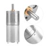 Hopcd Gear Motor, 1pc 25mm DC 12V 25GA-370 Low Speed