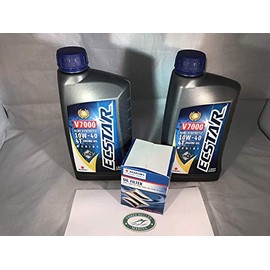 Oil Change Suzuki Kit for DF25A with 4 Quarts of Oil and 16510-87J00 Filter