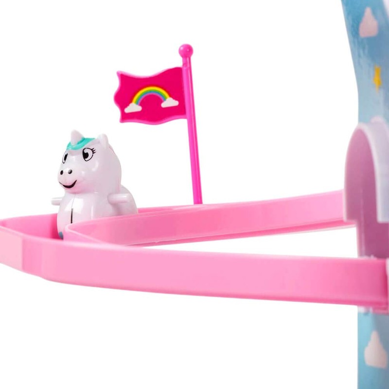 Tobar Unicorn Race Retro Game, Colorate