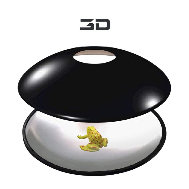 LVOERTUIG 3D Mirascope Illusion Toy,Parabolic Optical Mirror Scope Illusion Maker