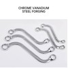 AIMALL 5-Piece S-Style Double-Ended Ring Wrench Set – U-Shaped C-Shaped