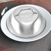 Holibanna Stainless Steel Steak Dome - Round Basting & Steaming
