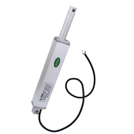 SOViK 2" 2 inch Stroke Micro Linear Actuator,12V DC Speed 1" per sec Built in Limit Switch, 22lbs Maximum Lift Includes Mounting Brackets